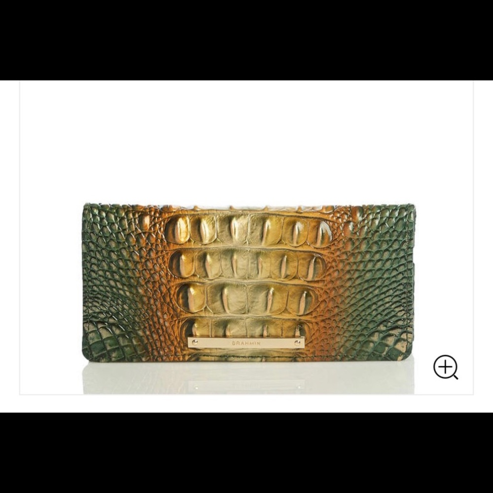 Brahmin Ady walllet Bayleaf Ombre Melbourne - Picture 1 of 4